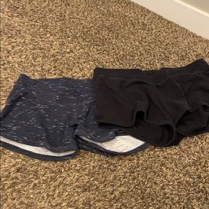 2 pairs maternity lounge shorts